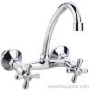 Double handle Wall mount kitchen Mixer