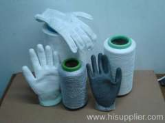 Cut resistant glove yarn