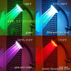 multi colour 8 LED shower