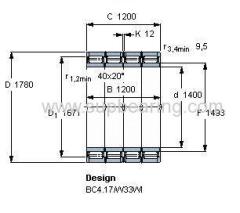 BC4-8042/HA4 bearing