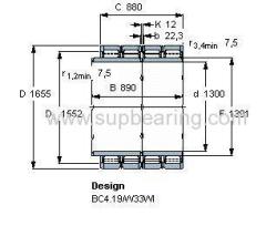 BC4-8016/HA4 skf