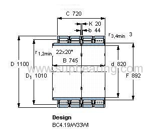 BC4B 316341/HA4 skf