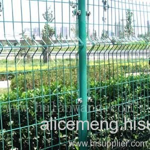 pvc coated wire mesh fence