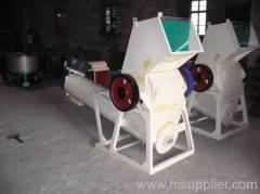 waste plastic grinding machine