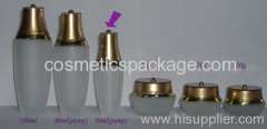 square	glass	gel	bottle golden