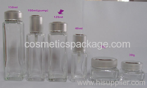 oval	glass	cosmetics	jar	brown