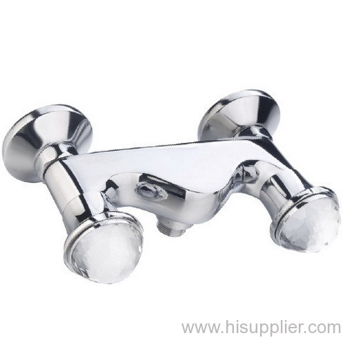 Double Crystal Shower Mixer In Good Design