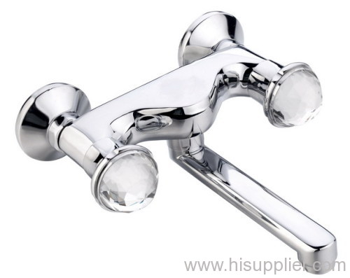 Double Lever Kitchen Faucet In Great Design
