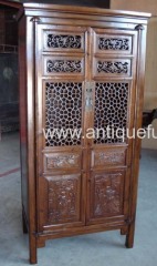 antique carved armoire