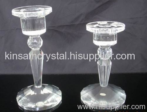 crystal candleholder