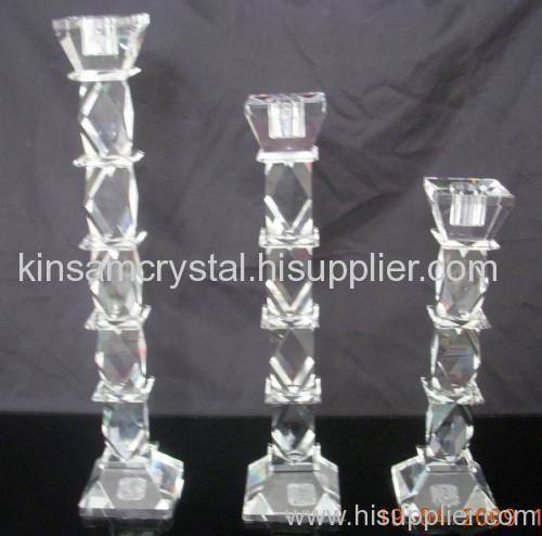 crystal candleholder