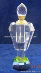 crystal perfume bottle