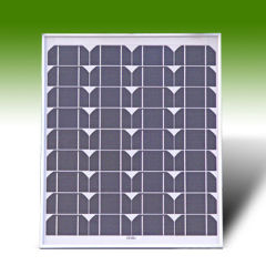 mono solar panel-50w (TUV,UL,CE,ISO.NRE)