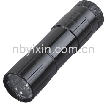 9 LEDs Aluminum Flashlight