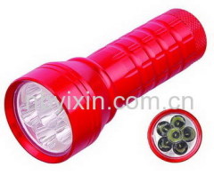 6 M type Aluminum Flashlight