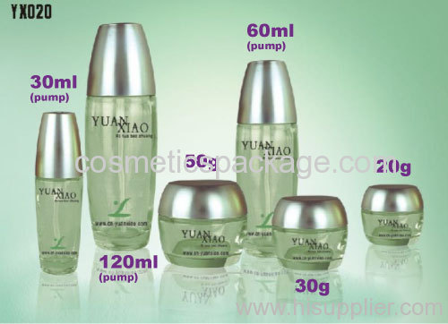 Skincare glass Container