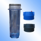 Polypropylene bag filter housing