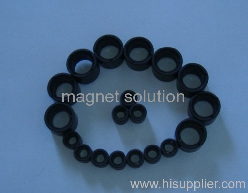 24 poles injection ferrite ring magnets