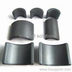 motor hard ferrite segment magnets