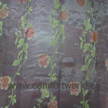 Printing Organza Curtain Fabric