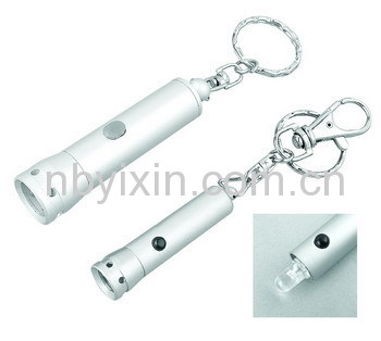 1 LED Mini Aluminum Key Chain Light