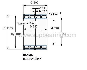 BC4B 420625 bearing