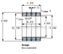 BC4/8041/HA4 bearing