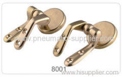 Brass toilet seat hinge