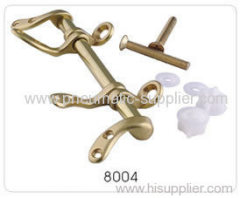 brass bar toilet seat hinge