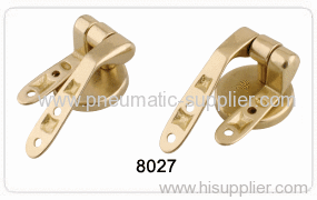 Brass toilet seat hinges