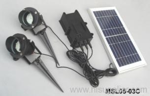 solar LED lawn light