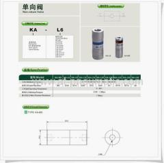 hydraulic operated check valve