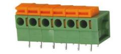 PCB Spring Terminal Block (Pitch:5.08/7.62mm Pole:2 to 24P)