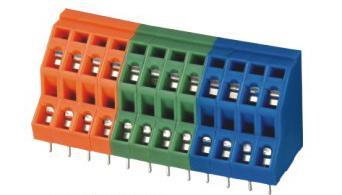 PCB Spring Terminal Block (Pitch:5.0mm Pole:2 to 24P)