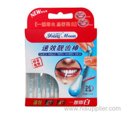 teeth whitening swab