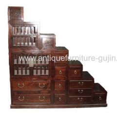 Antique stair cabinets