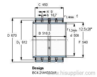 BC4-8052/HA bearing