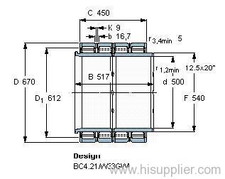 BC4-8011/HA4 bearing