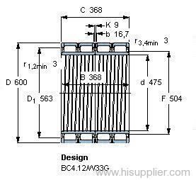 BC4B 326261/HA1 bearing