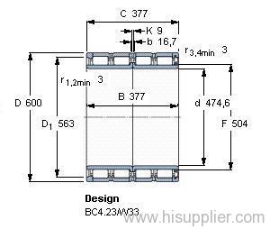 BC4-8031/HA1VA907 bearing