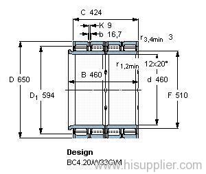 BC4B 322993 A/HA7 bearing