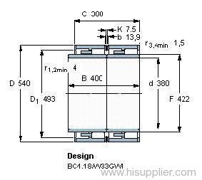 BC4B 320989/HA3 bearing