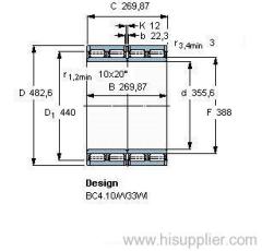 BC4-8022/HA1 bearing