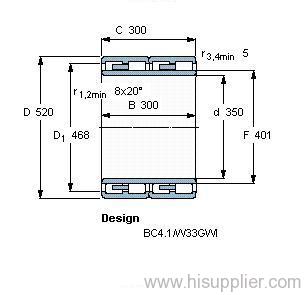 BC4B 326909/HA3 bearing