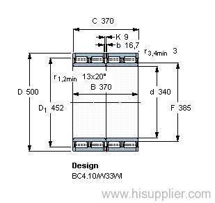 BC4B 322261/HB1 bearing