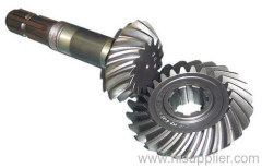 helical bevel gear (spiral bevel gear)