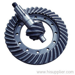 helical bevel gear (spiral bevel gear)