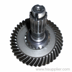 helical bevel gear (spiral bevel gear)