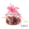 bronzing organza gift bag