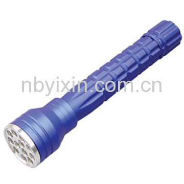 12 LEDs Aluminum Torch